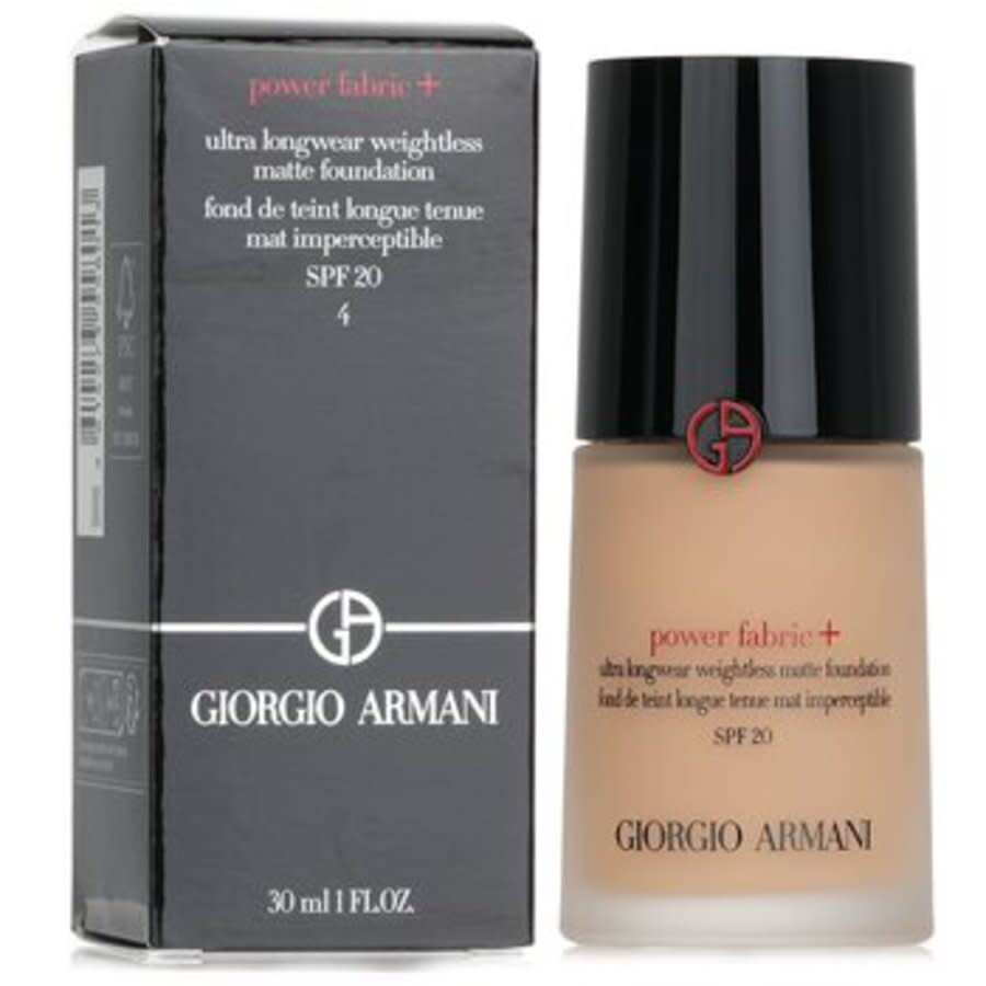 Giorgio Armani Power Fabric+ Ultra Longwear Weightless Matte Foun 1 oz # 4 Makeup 3614273558013
