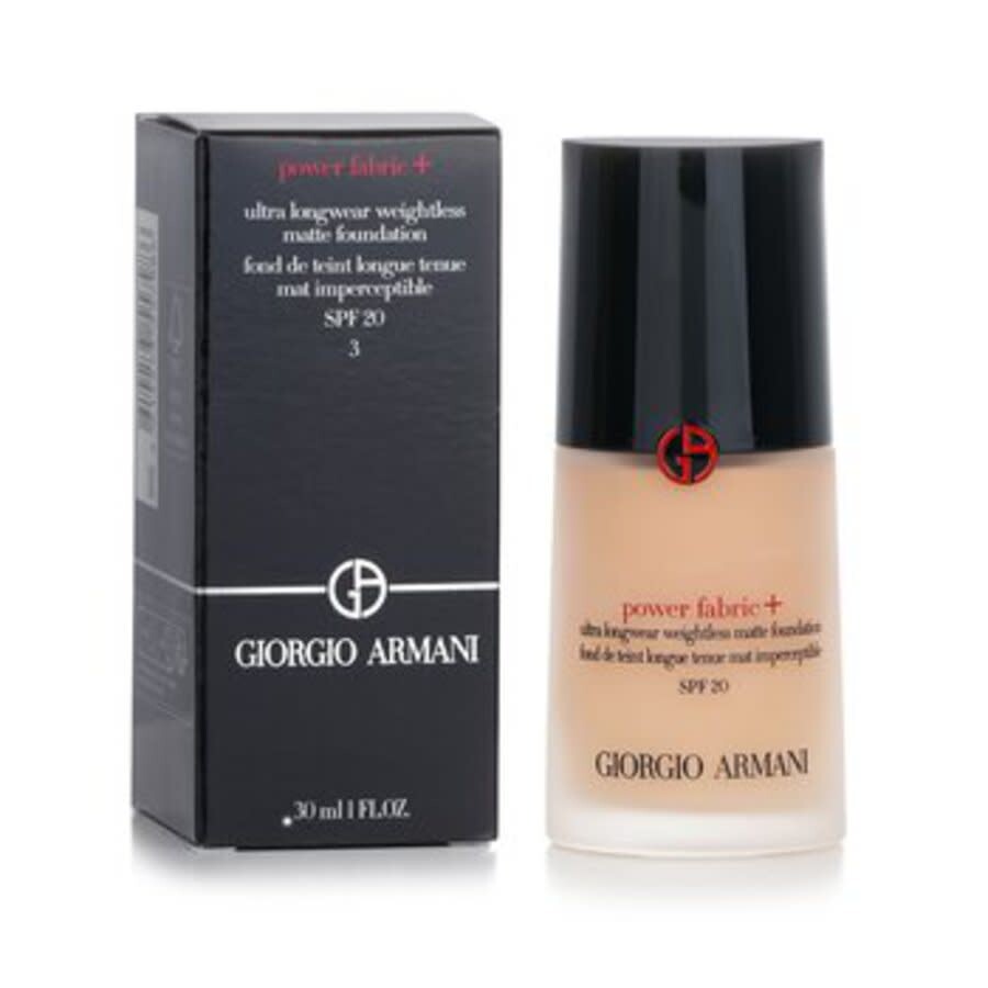 Giorgio Armani Power Fabric+ Ultra Longwear Weightless Matte Foundation Spf 20 1.0 oz # 3 Makeup 361