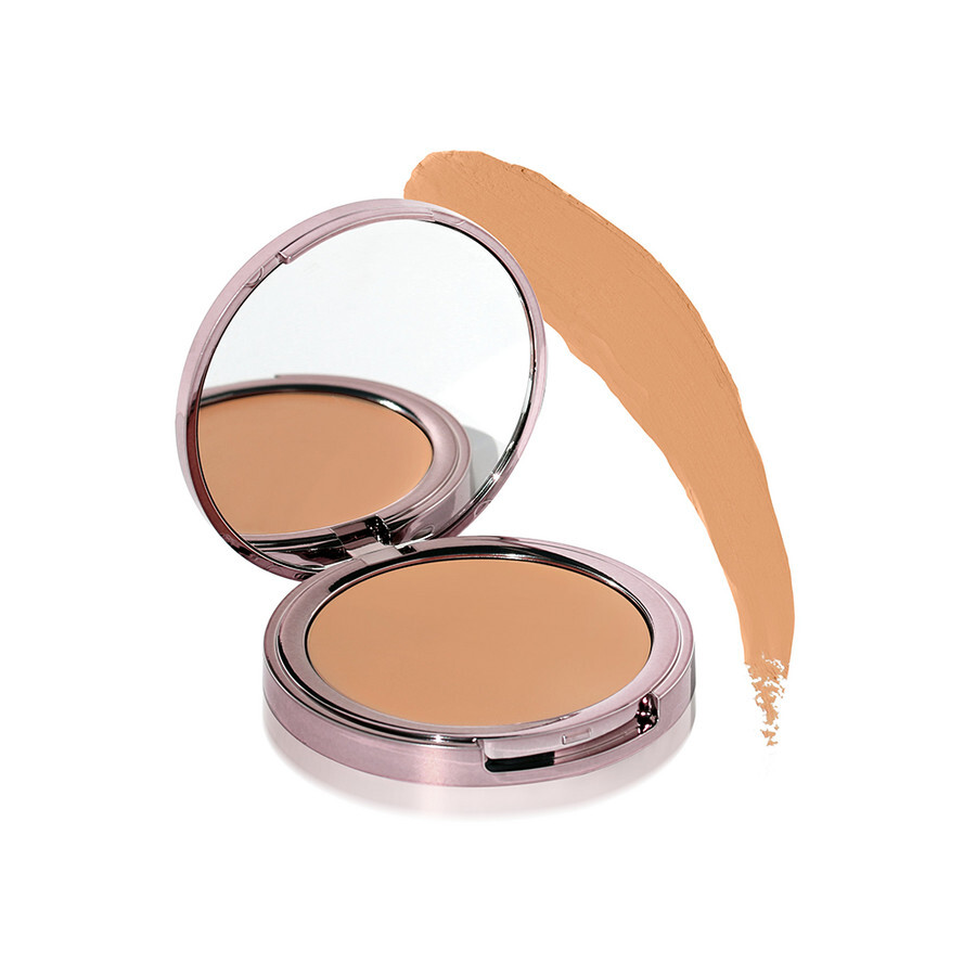 Girlactik Ladies Le Creme To Poudre Foundation 0.26 oz Honey Makeup 693667023033 In Yellow