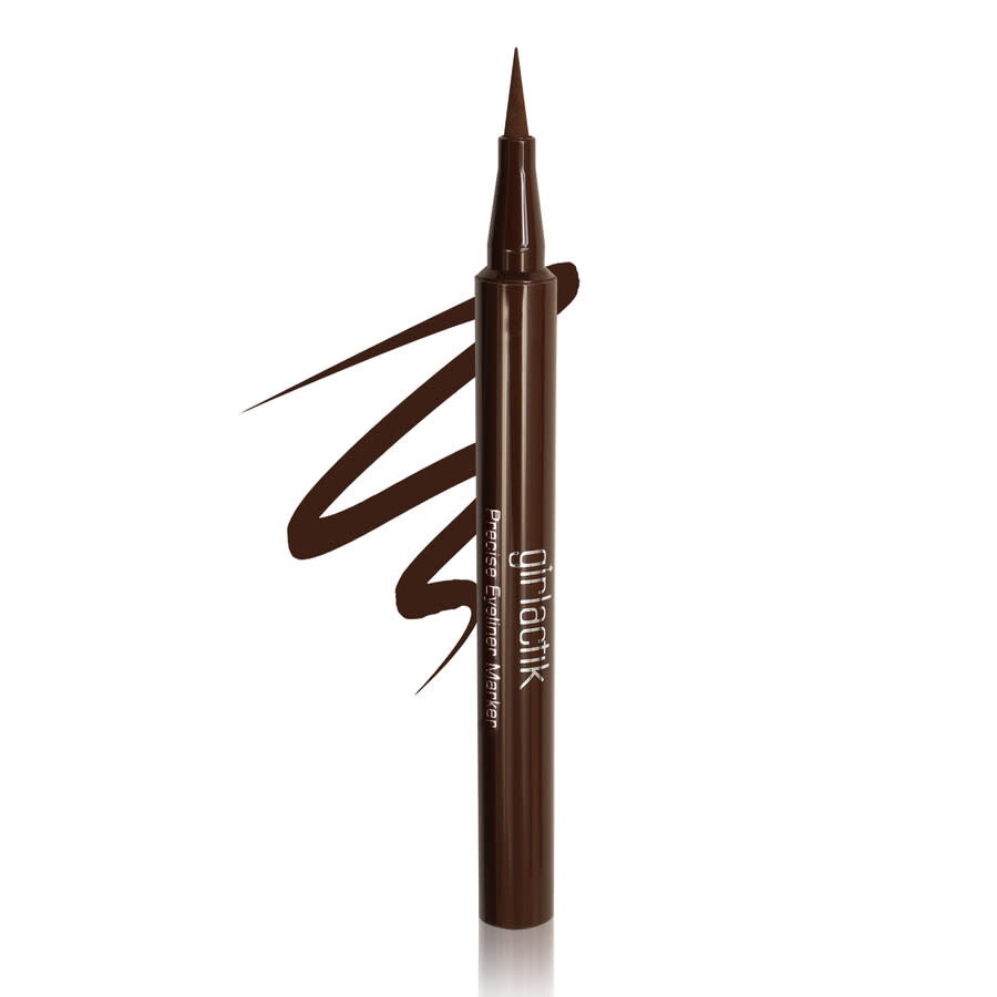 Girlactik Ladies Precise Marker Liner 0.041 oz Brown Noir Makeup 693667009181