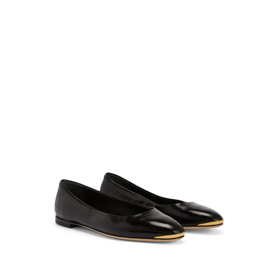 Giuseppe Zanotti Amur 2.0 Ballet Flats In Black
