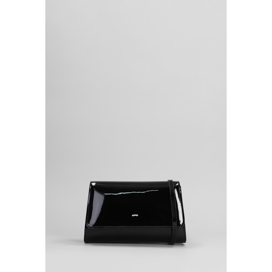 Giuseppe Zanotti Cleopatra Clutch In Black Patent Leather