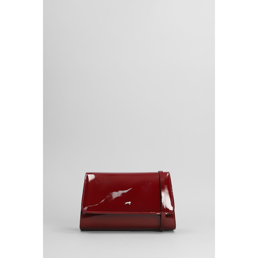 Giuseppe Zanotti Cleopatra Clutch In Red Patent Leather