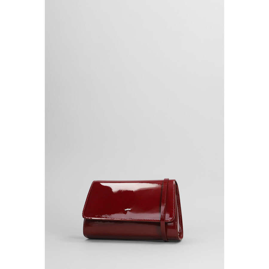 Giuseppe Zanotti Cleopatra Clutch In Red Patent Leather In Red