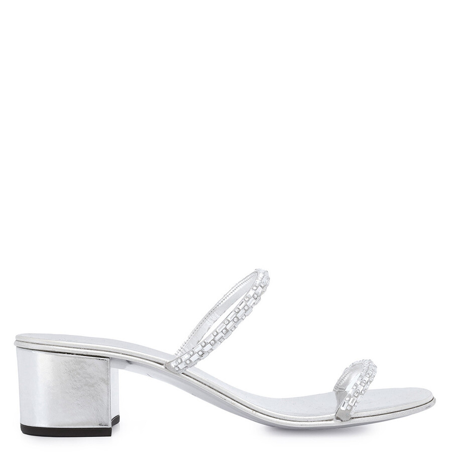 Shop Giuseppe Zanotti Ladies Eolo Mauritia Slip-on Sandals