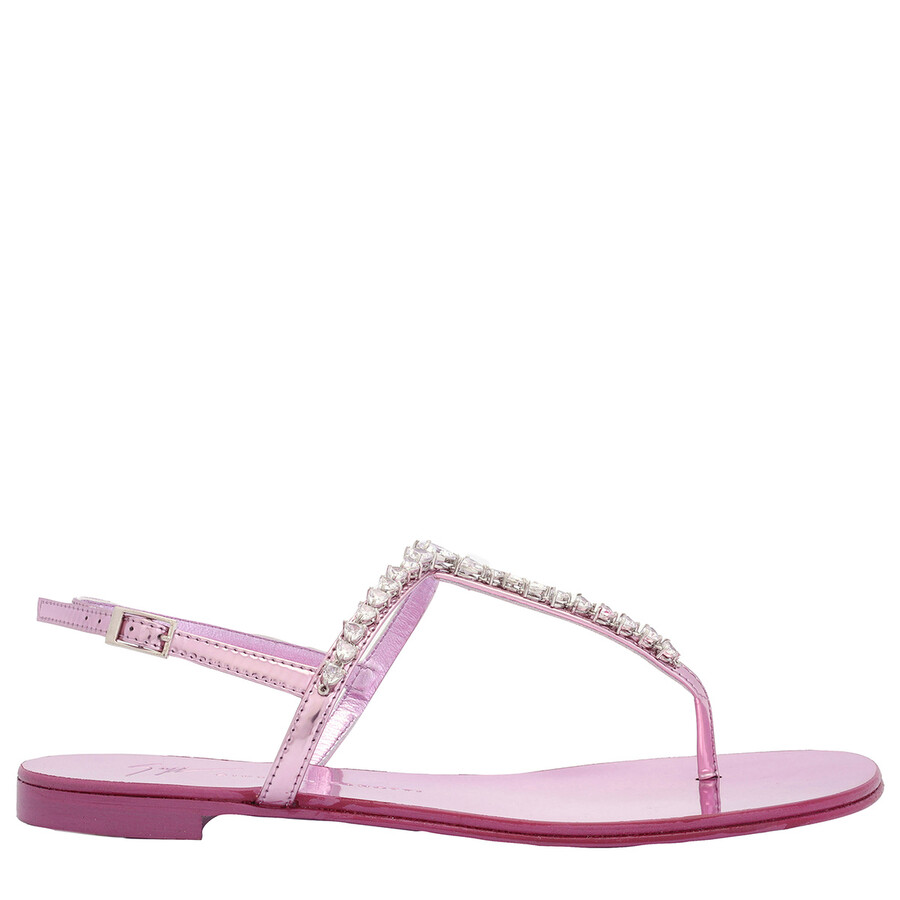 サンダル・ミュール GIUSEPPE ZANOTTI SS23 MINNAH SANDAL. (E300009_001) Giuseppe Zanotti Minnah Open Toe Embellished Sandals, Brand