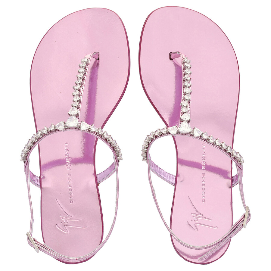 Giuseppe Zanotti Minnah Open Toe Embellished Sandals