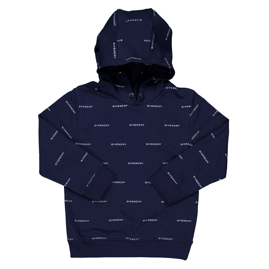 Boys 4G-Print Hooded Sweatshirt