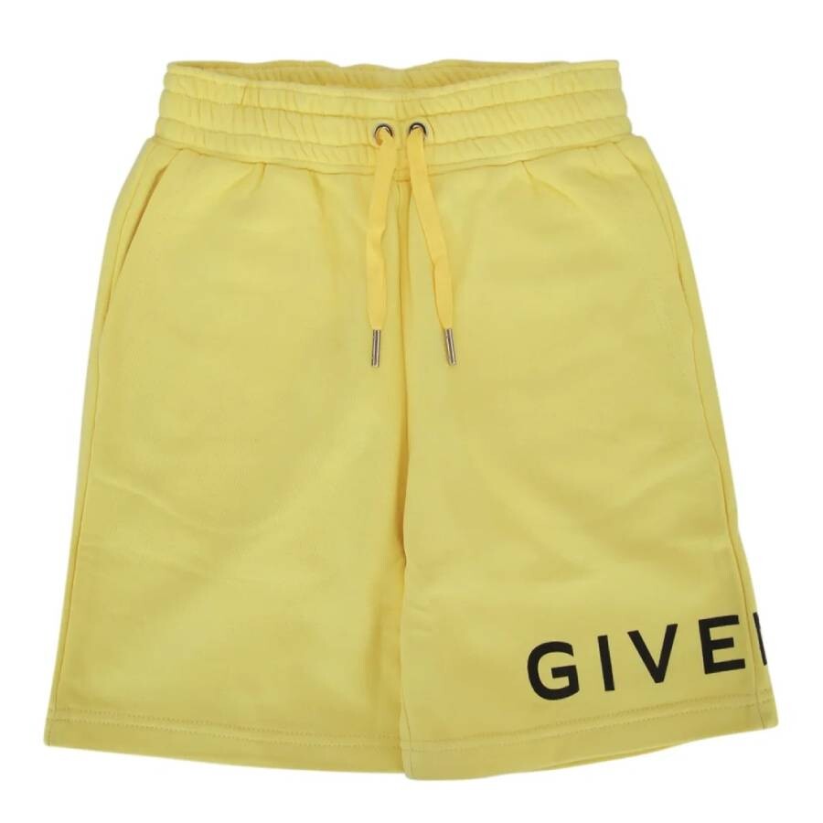 Boys Logo Print Bermuda Shorts