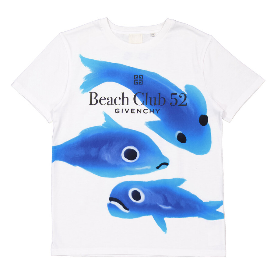 Boys Logo-Print Cotton T-Shirt