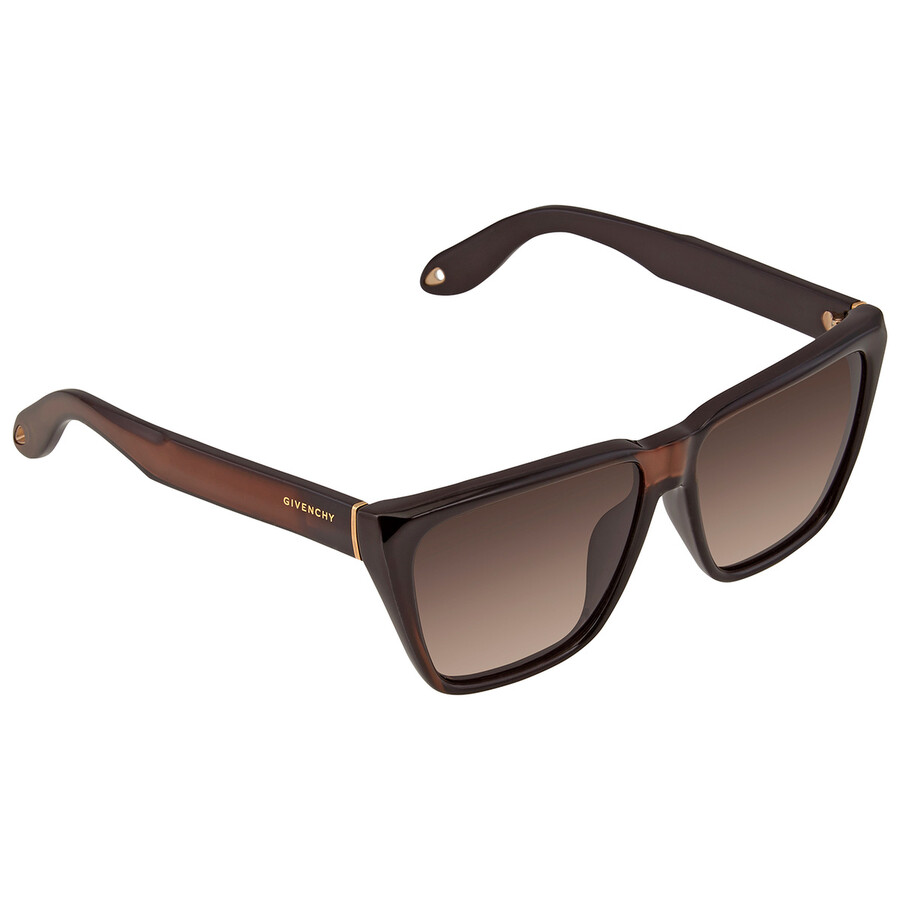 Givenchy Brown Mirror Square Ladies Sunglasses GV7002SR99J658