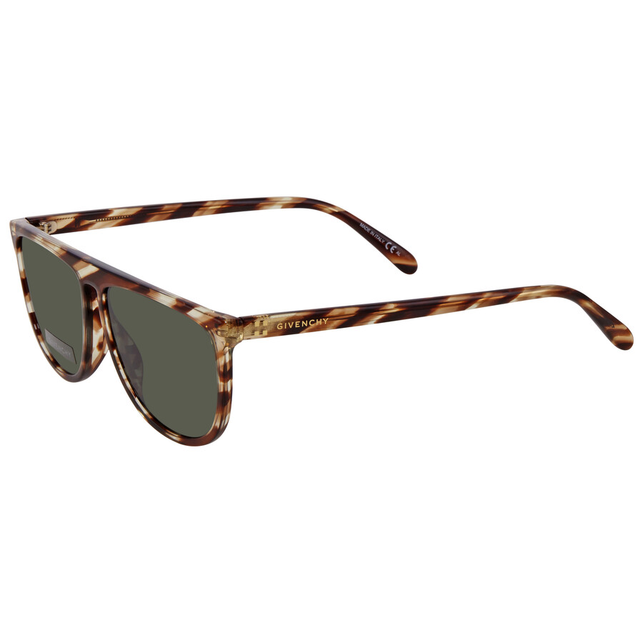 givenchy green square sunglasses