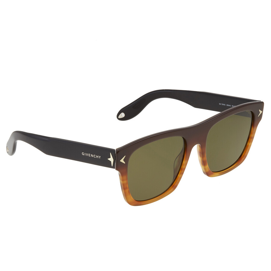 givenchy green square sunglasses