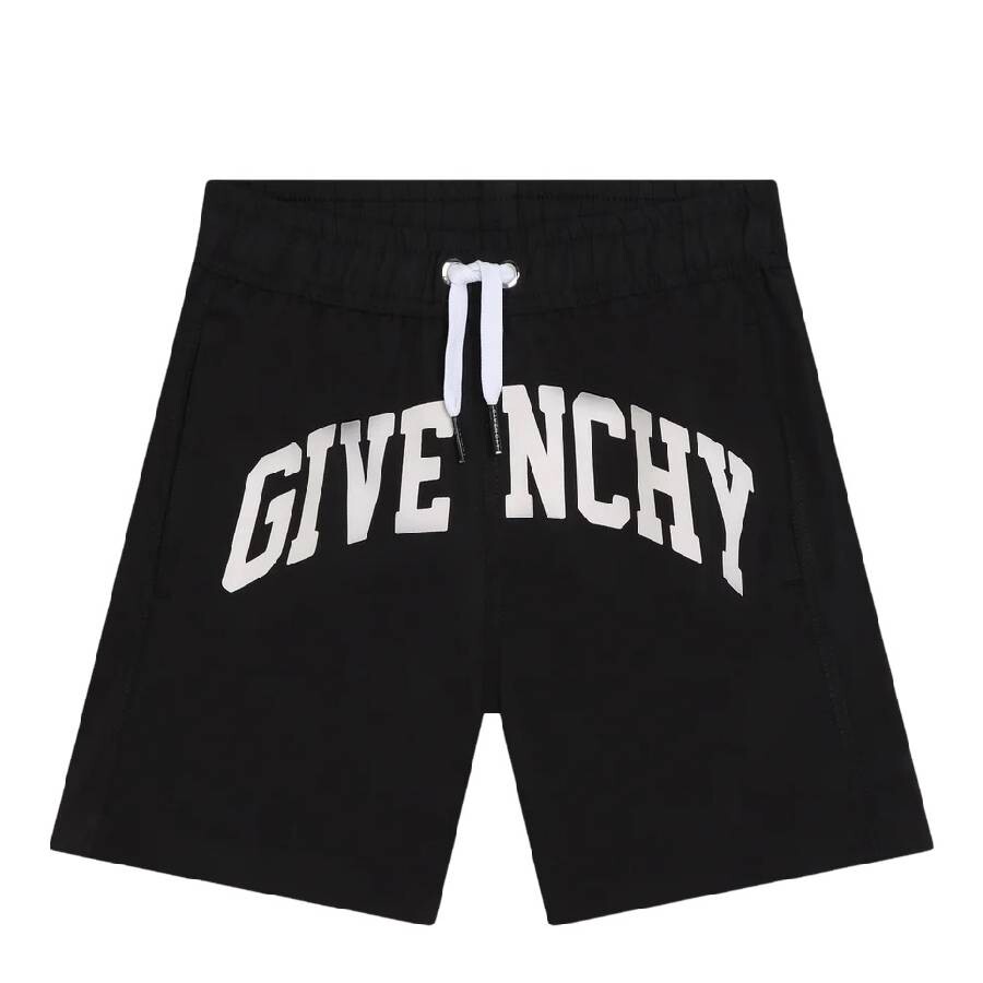 Kids Elasticated Drawstring Swim Trunks