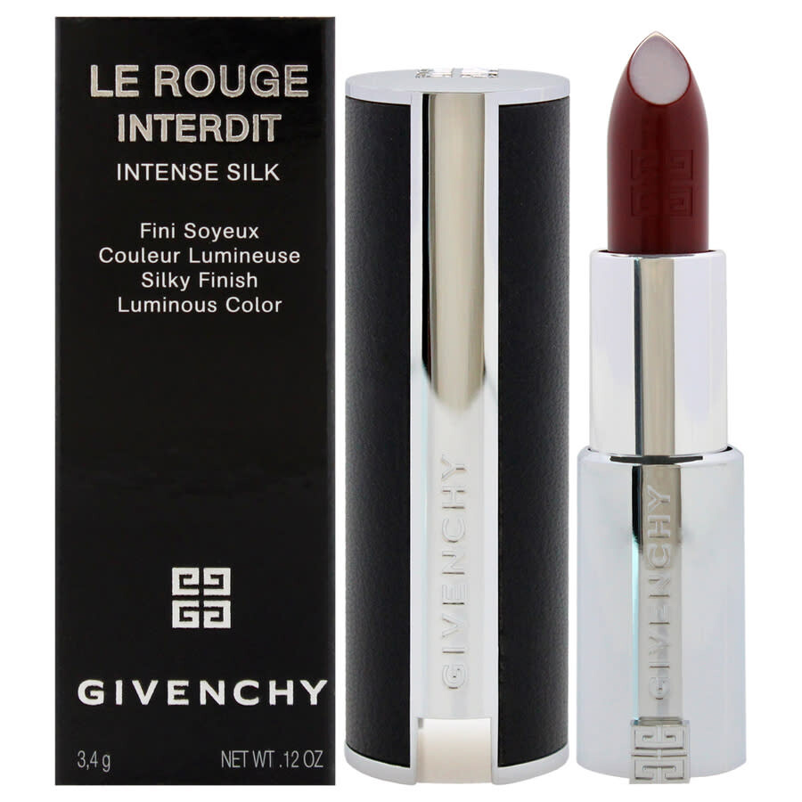 Givenchy Ladies Le Rouge Interdit Intense Silk Lipstick 0.12 oz 339 Grenat Cendre Makeup 32748724429 In Multi