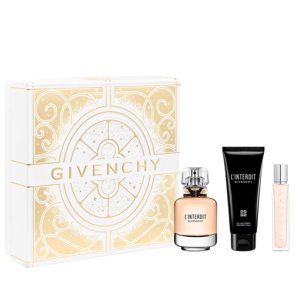 Givenchy Ladies L'interdit 3pcs EDP Gift Set Fragrances