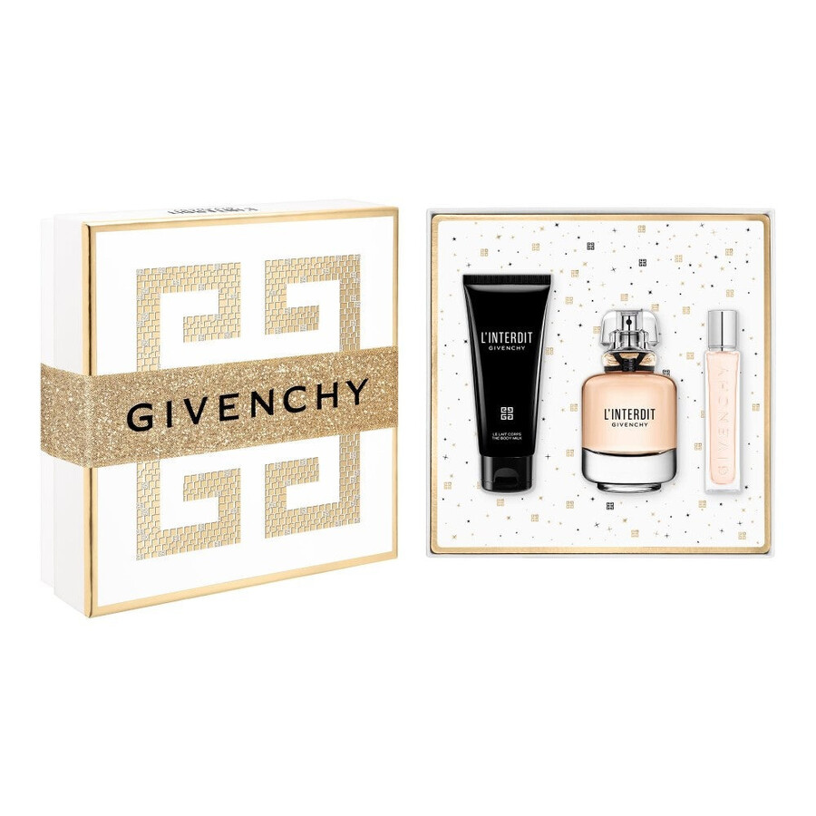 Givenchy Ladies L'interdit Gift Set Fragrances 3274872463189