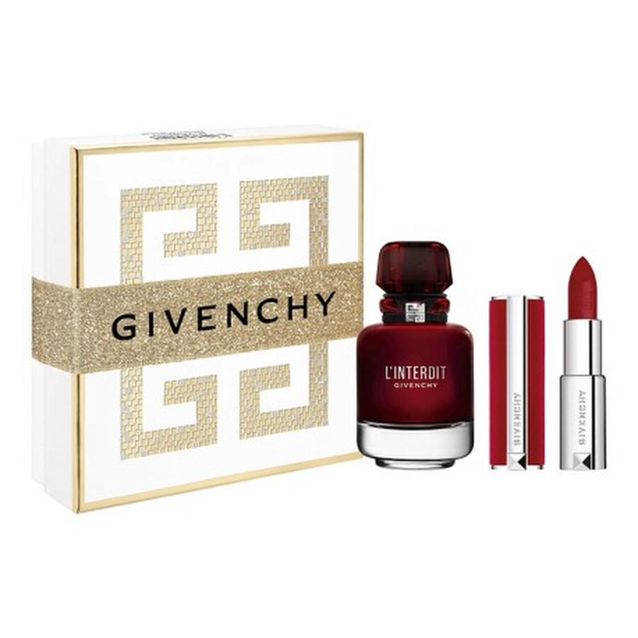 Givenchy Ladies L'interdit Gift Set Fragrances 3274872463196