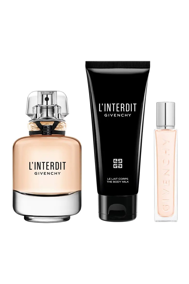 Givenchy Ladies L'Interdit Gift Set Fragrances 3274872519589