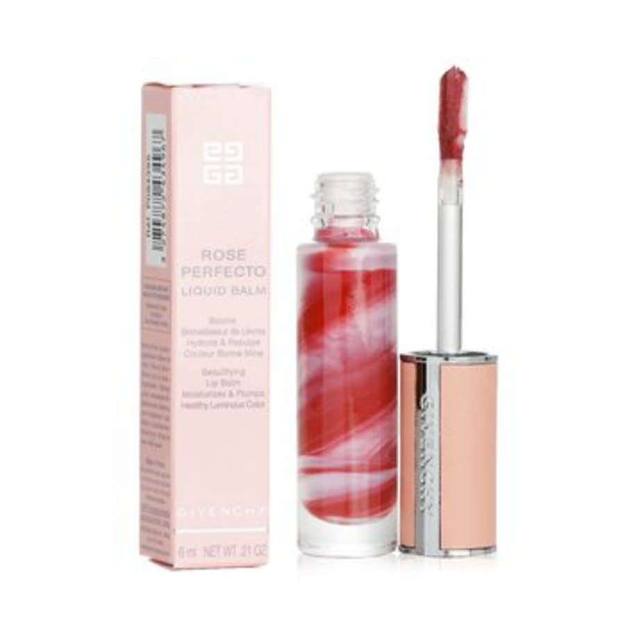 Givenchy Ladies Rose Perfecto Liquid Lip Balm 0.21 oz # 117 Chilling Brown Makeup 3274872434967 In Brown