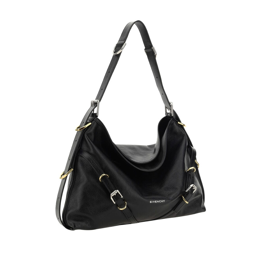 Givenchy Medium Voyou Shoulder Bag In Black