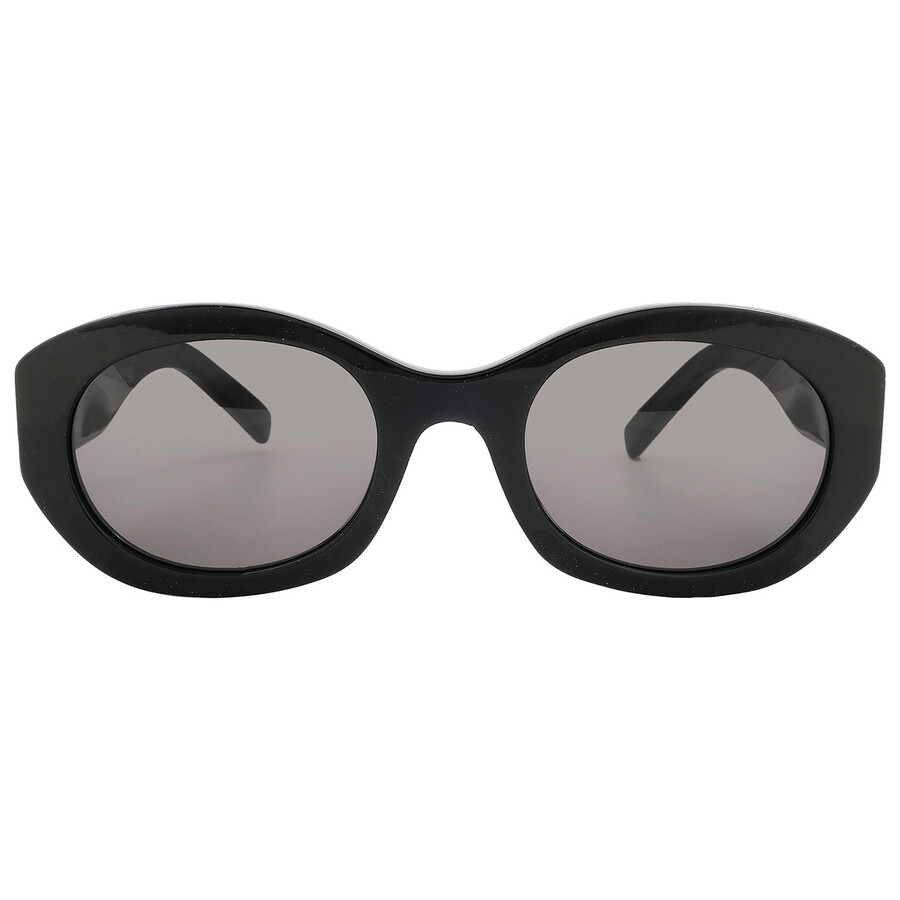 Givenchy Smoke Oval Ladies Sunglasses Gv40091i 05a 52