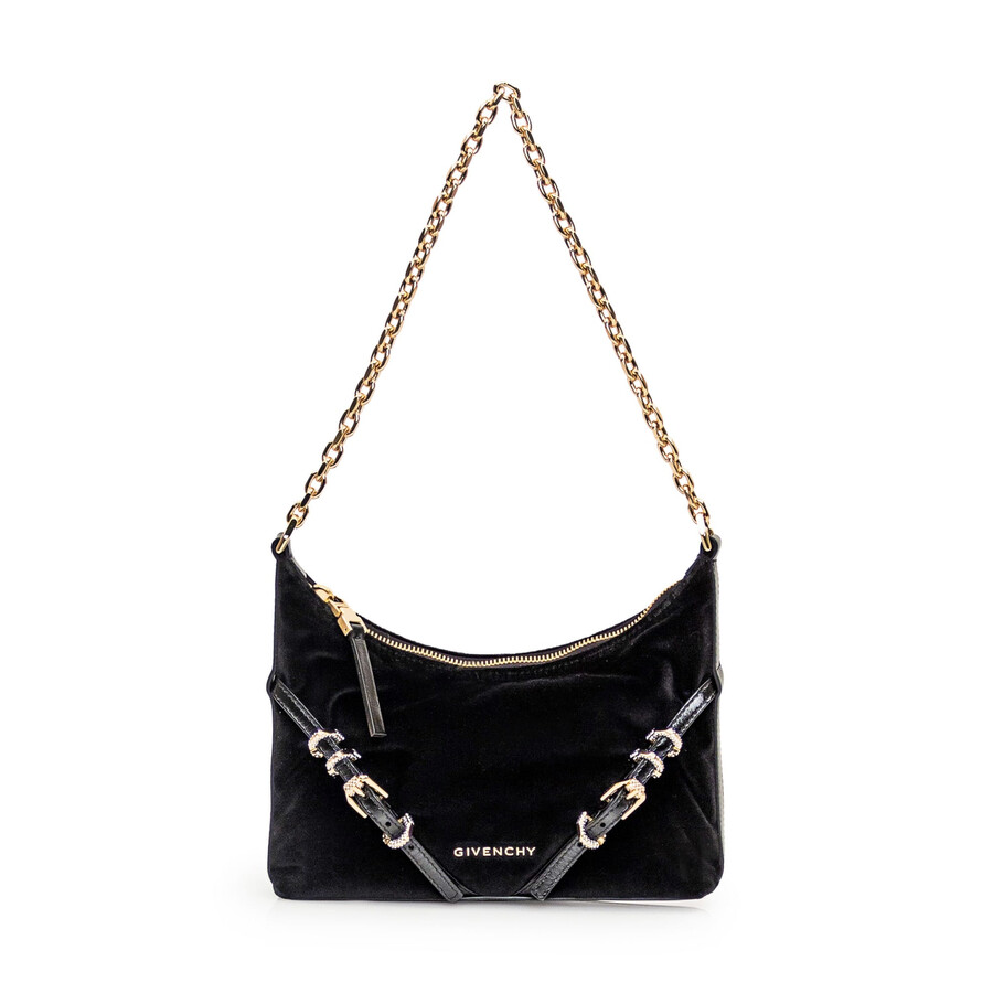 Givenchy Voyou Party Shoulder Bag In Black