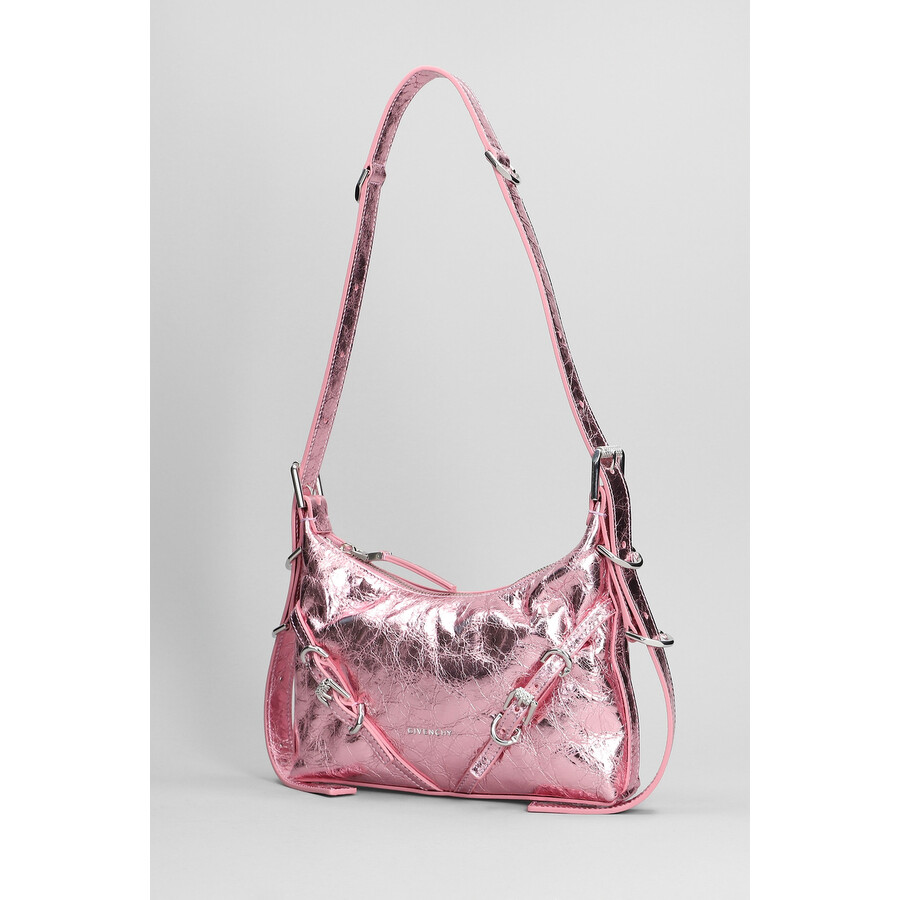 Givenchy Voyou Shoulder Bag In Pink