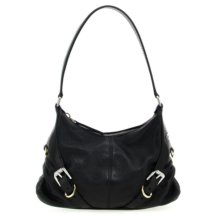 Givenchy Voyou Small Shoulder Bag In Black