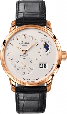 Glashutte Original PanoMaticLunar Automatic Silver Dial Men's Watch 1-90-02-45-35-05