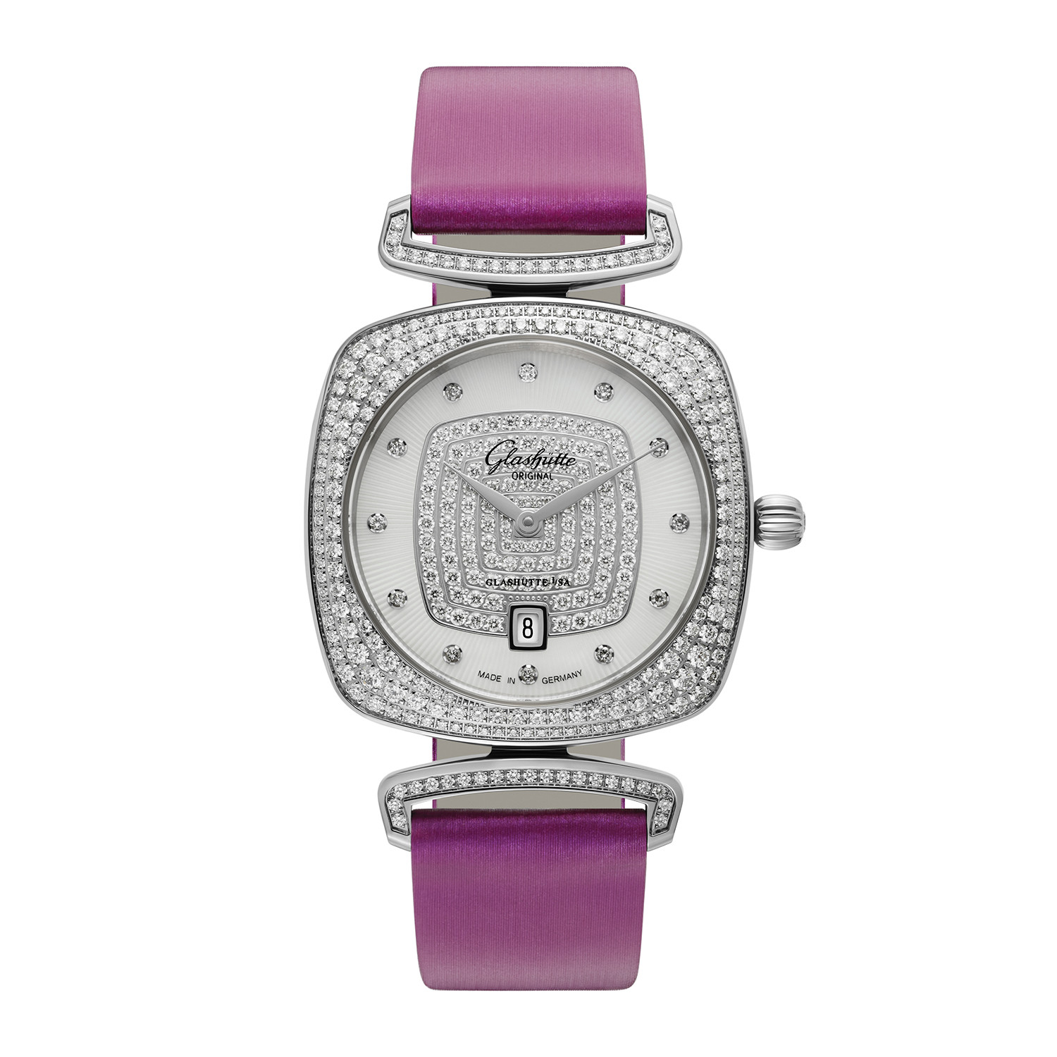 Glashutte Original Pavonina Diamond Watch 1-03-01-05-34-30