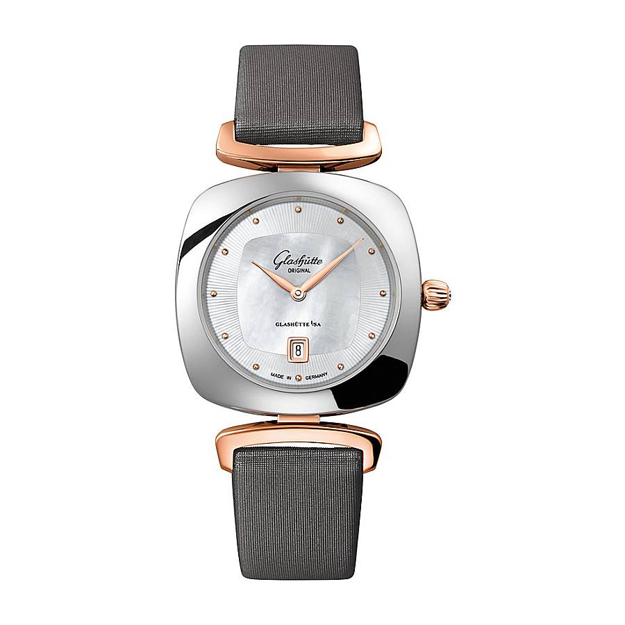 Glashutte Original Pavonina Quartz Ladies Watch 1-03-01-26-06-04
