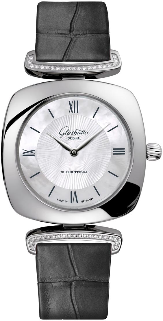 Glashutte Original Pavonina Quartz Ladies Watch 1-03-02-05-12-31