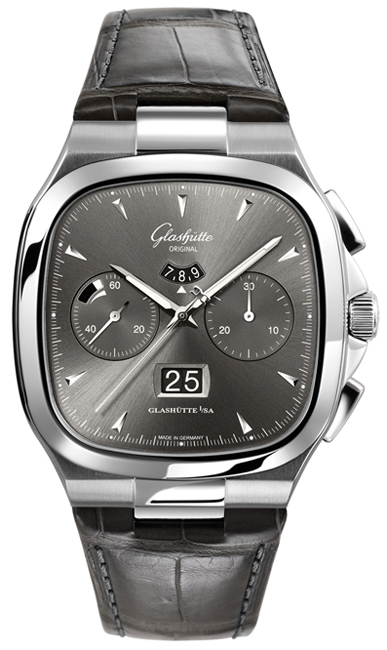 Glashutte Original Seventies Chronograph Panorama Date Automatic Men's Watch 1-37-02-01-02-30