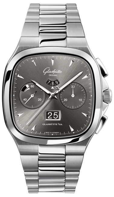 Glashutte Original Seventies Chronograph Panorama Date Automatic Men's Watch 1-37-02-01-02-70