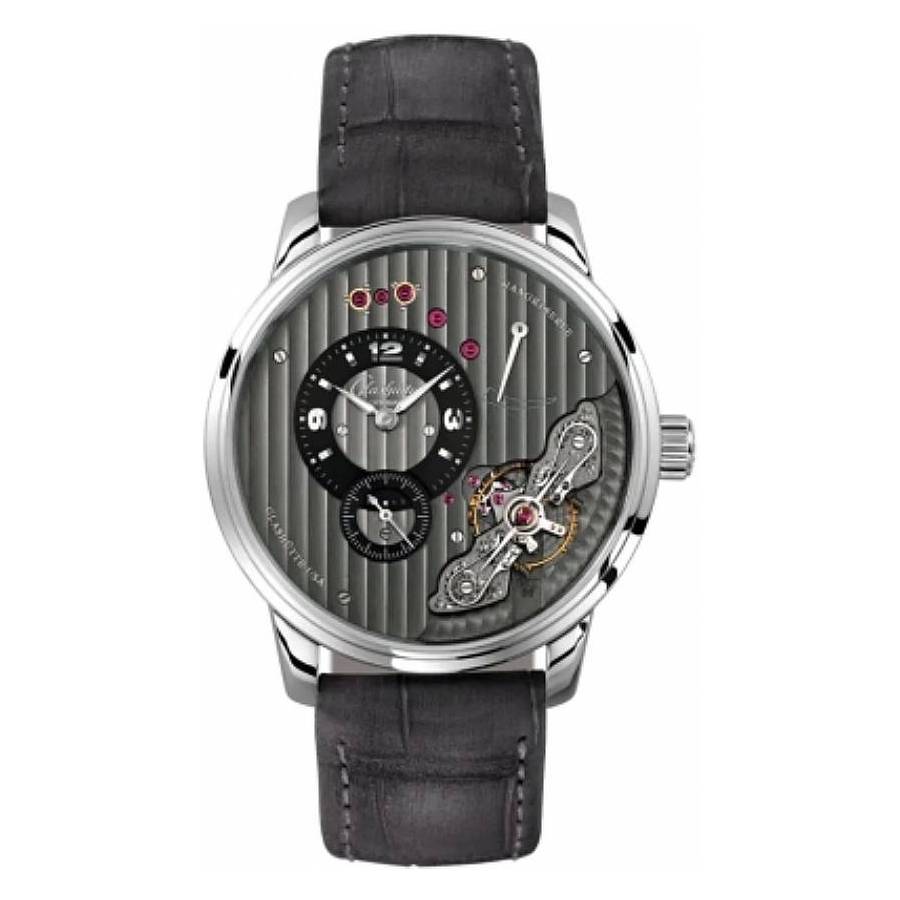 Glashutte PanoInverse Automatic Grey Dial Men's Watch 1-66-06-04-22-62