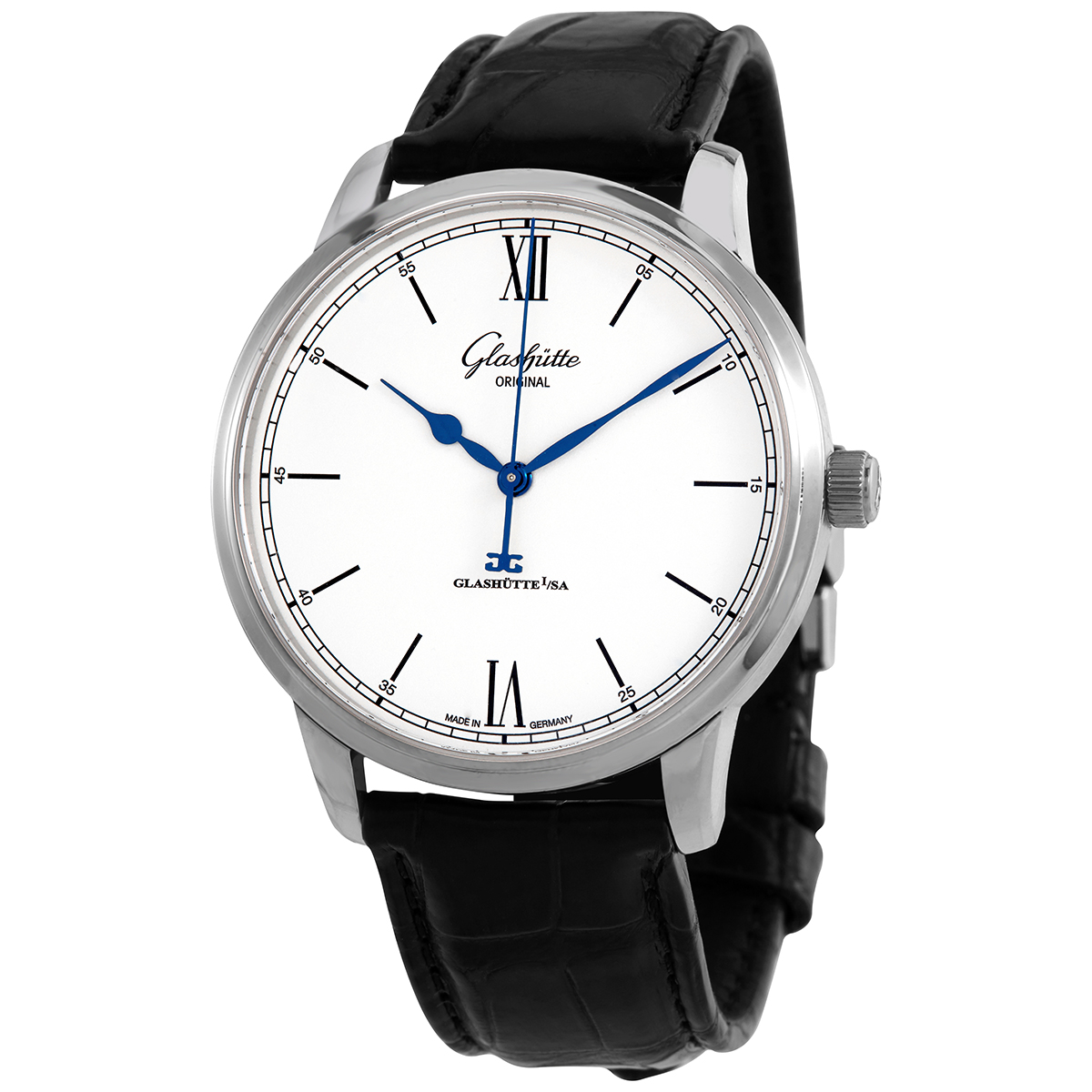 Glashutte Senator Excellence Automatic White Dial Men's Watch 1-36-01-01-02-30