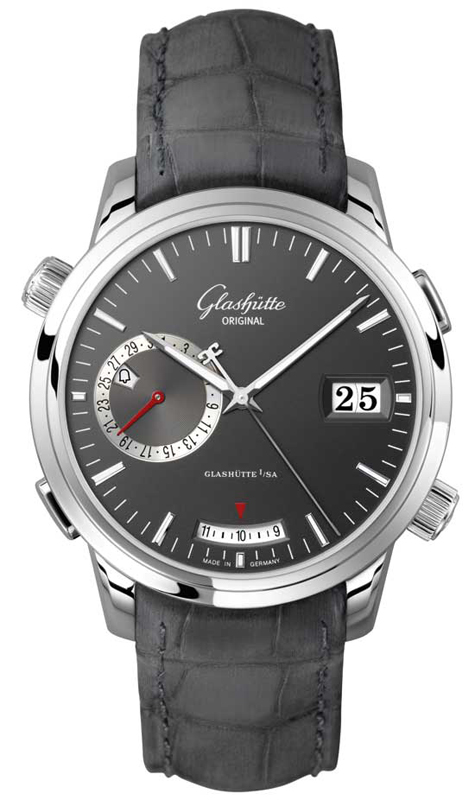 Glashutte Senator Gret Dial Automatic Men's Watch 100-13-04-04-04
