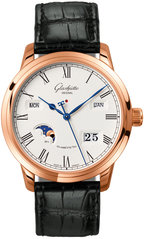 Glashutte Senator Perpetual Automatic Men's Watch 100-02-22-05-05