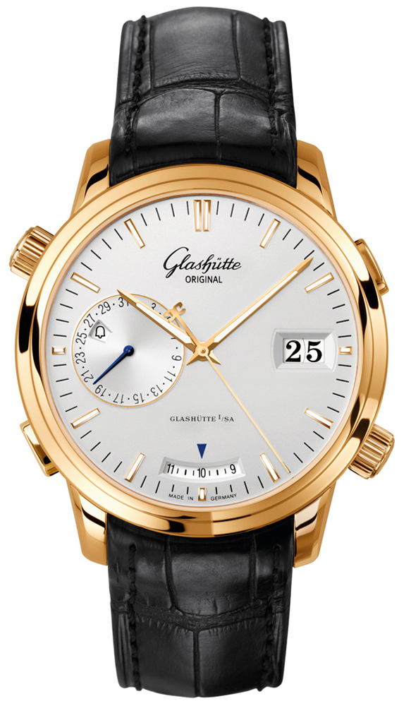 Glashutte Senator Silver Dial Automatic Men's Watch 100-13-01-01-04