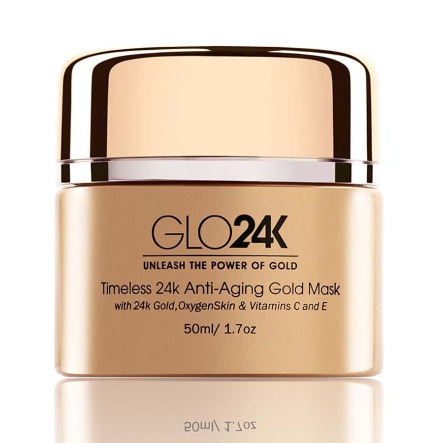 Glo24k Timeless 24k Anti-aging Gold Mask With 24k Gold