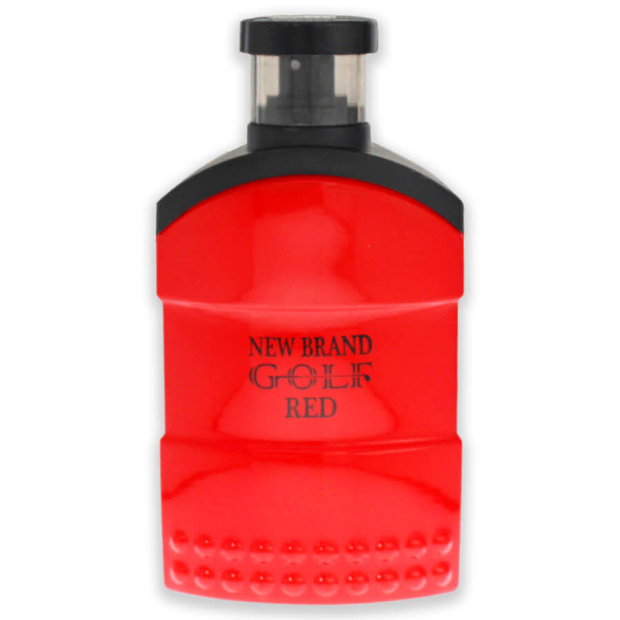 New Brand Golf Red By For Men - 3.3 oz Edt Spray In Red / Red. / Amber