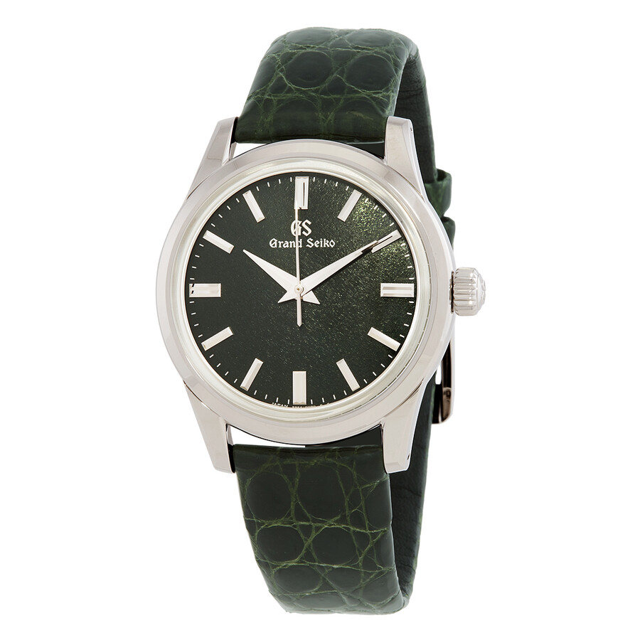 Grand Seiko Elegance Hand Wind Green Dial Unisex Watch Sbgw285g