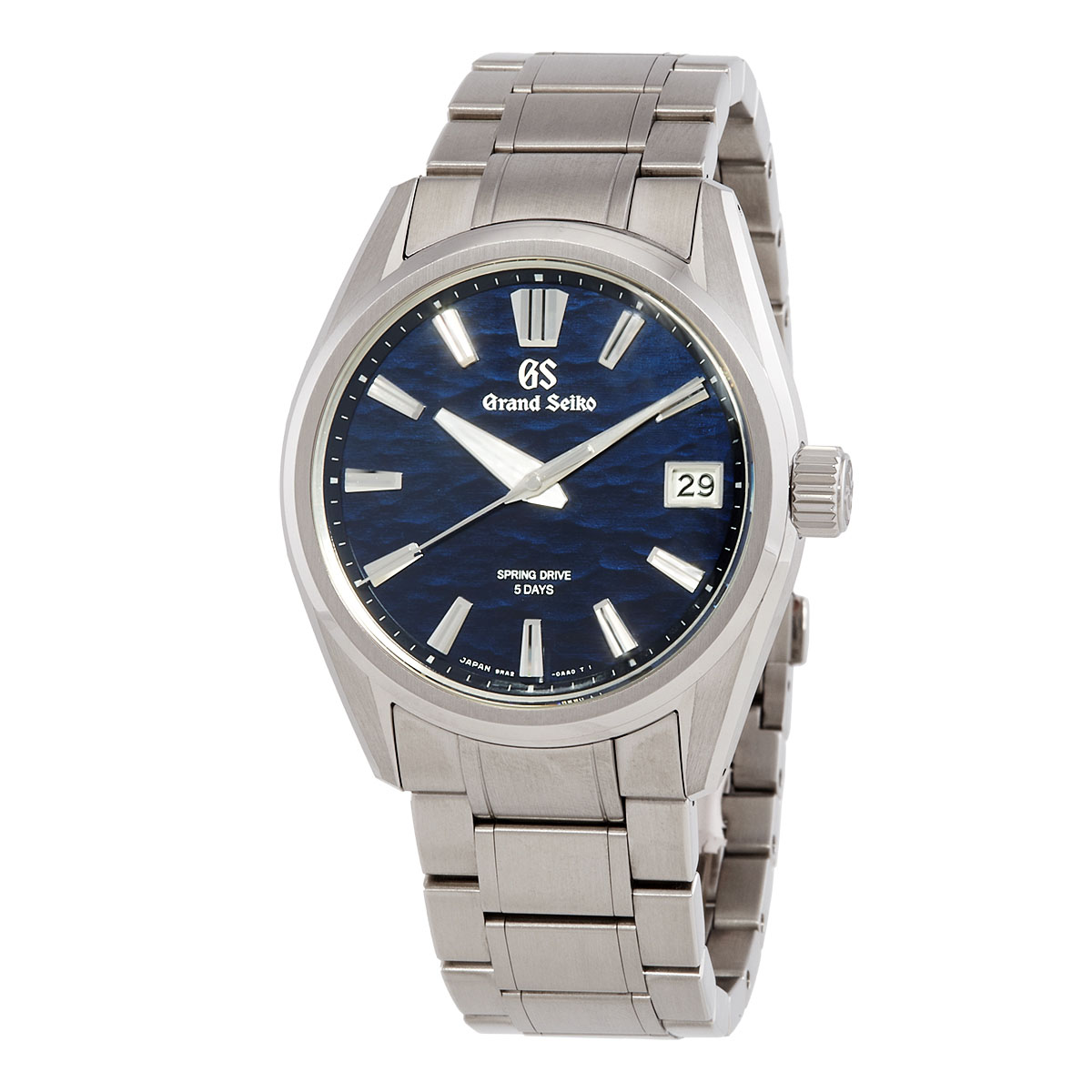 Grand Seiko Evolution 9 Automatic Lake "Suwa" Dark Blue Dial Men's Watch SLGA021G