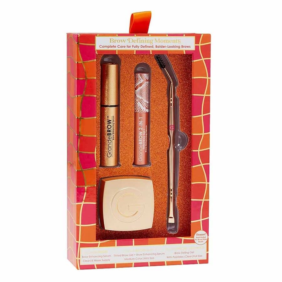 Grande Cosmetics Ladies Brow Defining Moments - Limited Edition Set Gift Set Makeup 843246116025