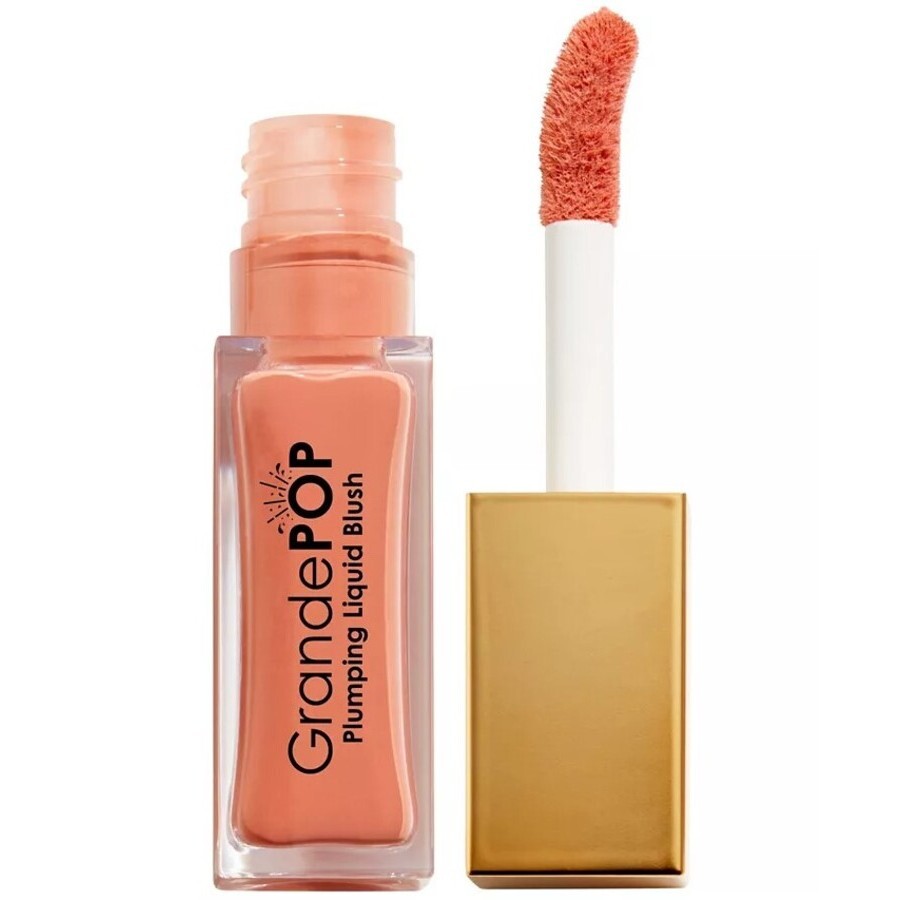 Grande Cosmetics Ladies Grandepop Plumping Liquid Blush 0.34 oz Sweet Peach Makeup 843246180422 In Orange