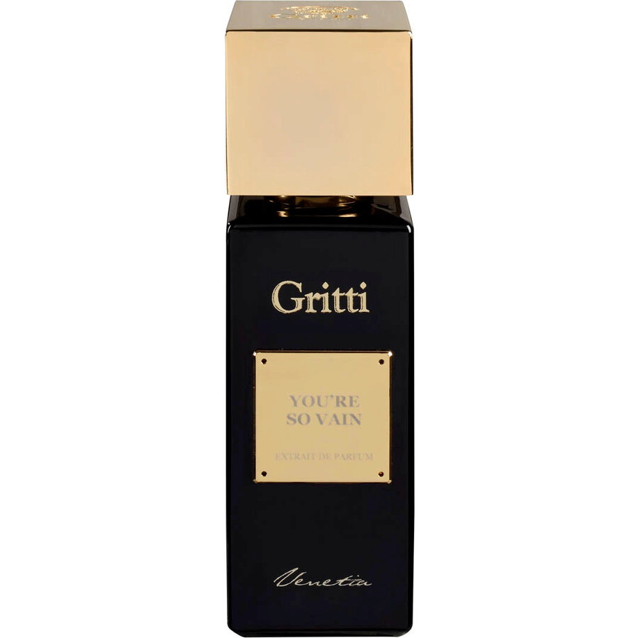 Gritti You're So Vain Extrait De Parfum 3.4 oz Fragrance 8052204136827 In Black