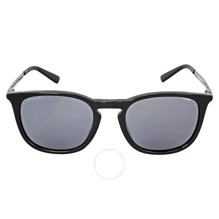 Gucci Asia Fit Grey Polarized Sunglasses GG1142/F/SCVSRA 827886392858