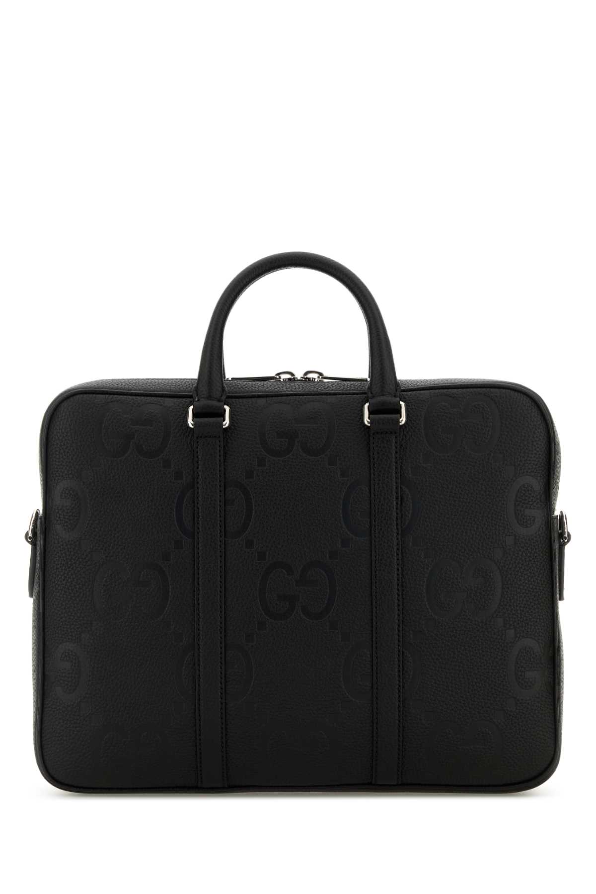 Gucci 黒 ビジネスバッグ　インペルメ GUCCI - グッチ GUCCI ビジネスバッグ バッグ レザー メンズ ブラック