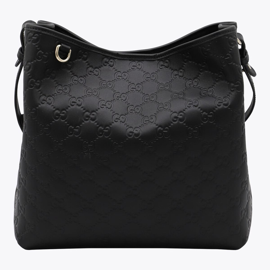 Gucci Black Leather Satchels